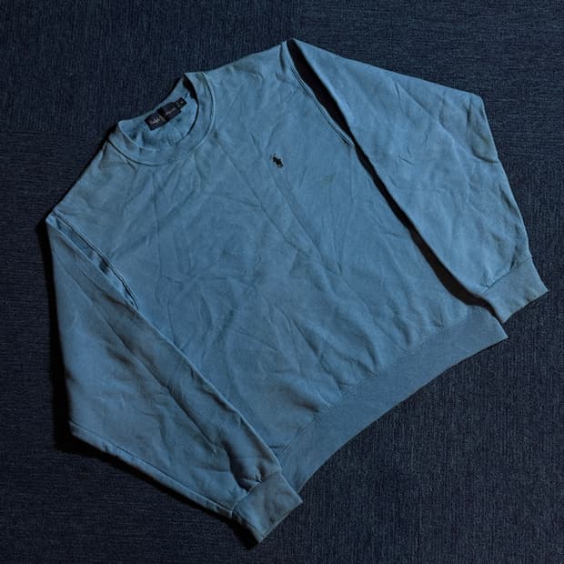 폴로 랄프로렌 블루 맨투맨