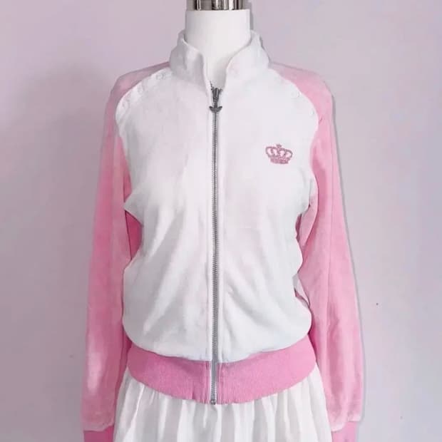 아디다스 미시엘리엇 벨벳져지 대대장 stc빈티지 딸기우유