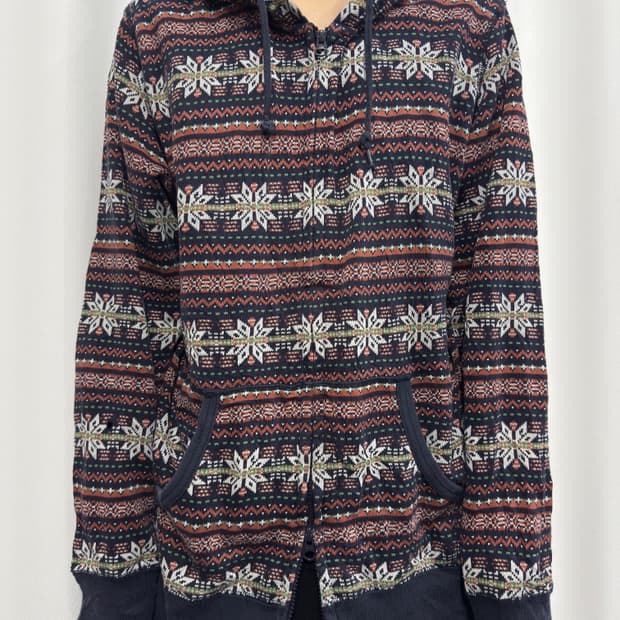 uniqlo original wash hood zipup