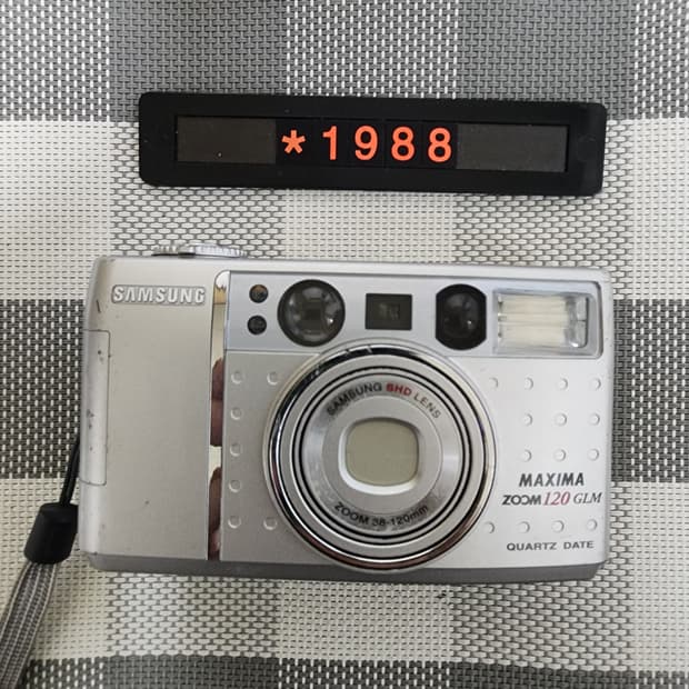 삼성 맥시마 줌 120 GLM 필름카메라