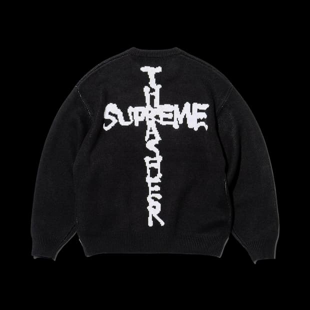 슈프림 x 트레셔 스웨터 블랙 - 24FW M