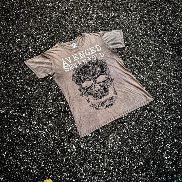 Avenged Sevenfold – Distressed Skull T-s