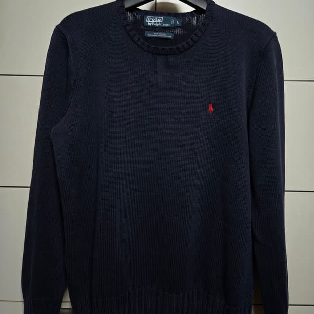 폴로 랄프로렌 네이비 니트(L사이즈)