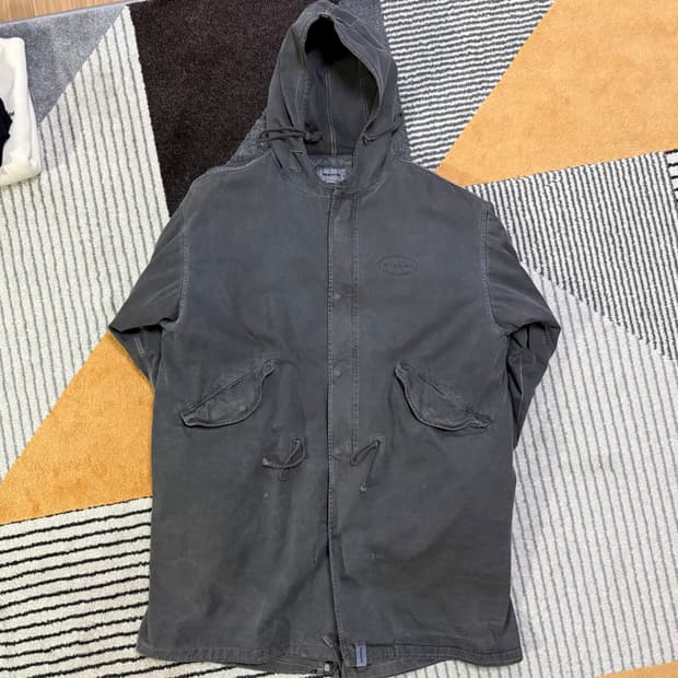 [L] 디스이스네버댓 Overdyed M51 Parka Black