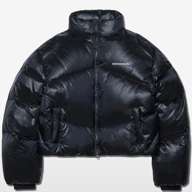 노매뉴얼 SKADI DUCK DOWN - GLOSSY BLACK