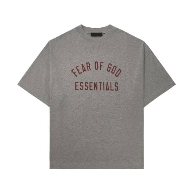 에센셜 저지 크루넥 티셔츠 다크 헤더 - 24FW L