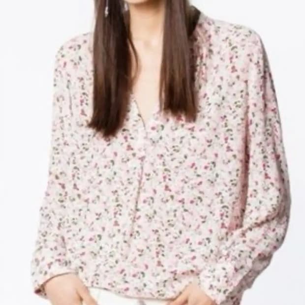 쟈딕앤볼테르 비스코스 블라우스 셔츠