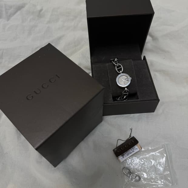 구찌 체인 시계