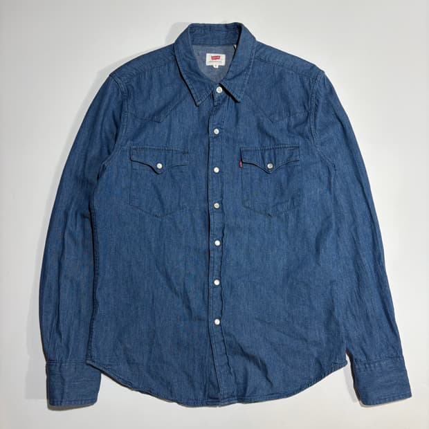 리바이스 데님 웨스턴 셔츠