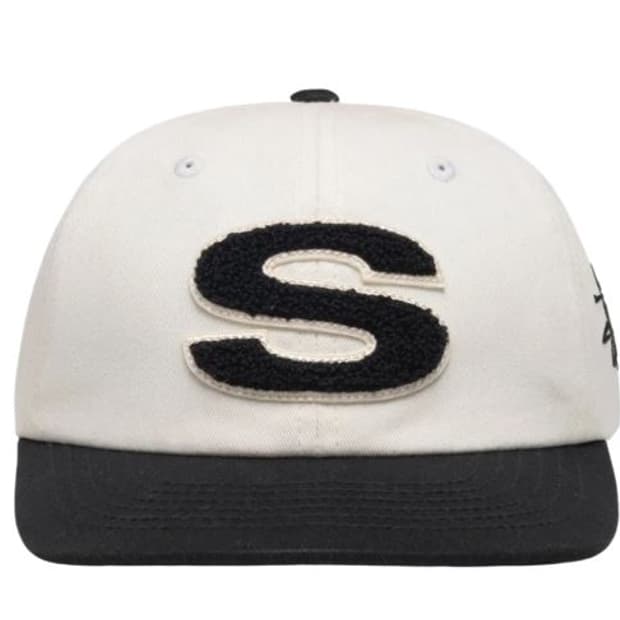 스투시 셔닐 S 로우 프로 캡 내츄럴 모자 볼캡