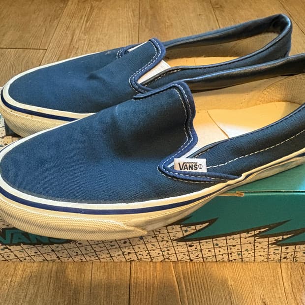 80-90s 반스 슬립온 7 made in usa