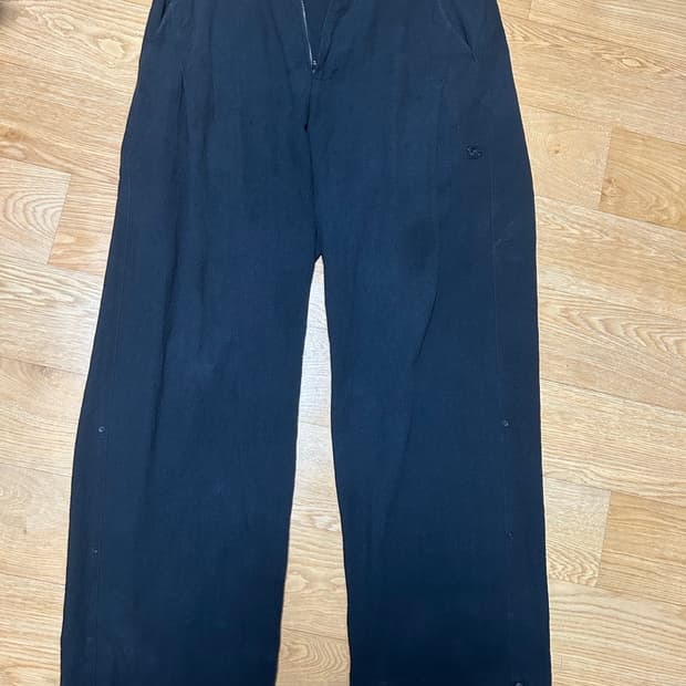 산산기어 WEAVE TAPED PANTS BLACK[2]