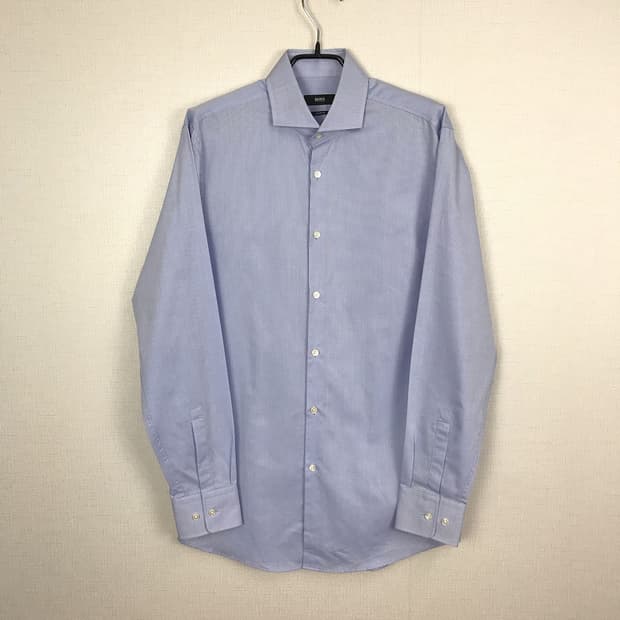 휴고보스 BOSS 하늘색 드레스 셔츠 남성15 (95)