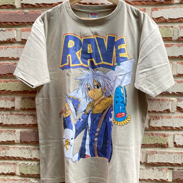 [L] 레이브 RAVE 부틀렉 그래픽 티셔츠