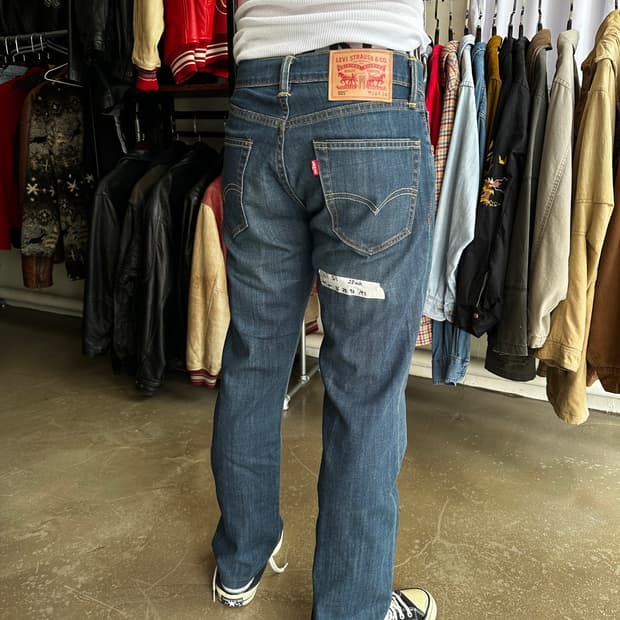 Levis 505 레귤러핏 미디엄 인디고 데님팬츠