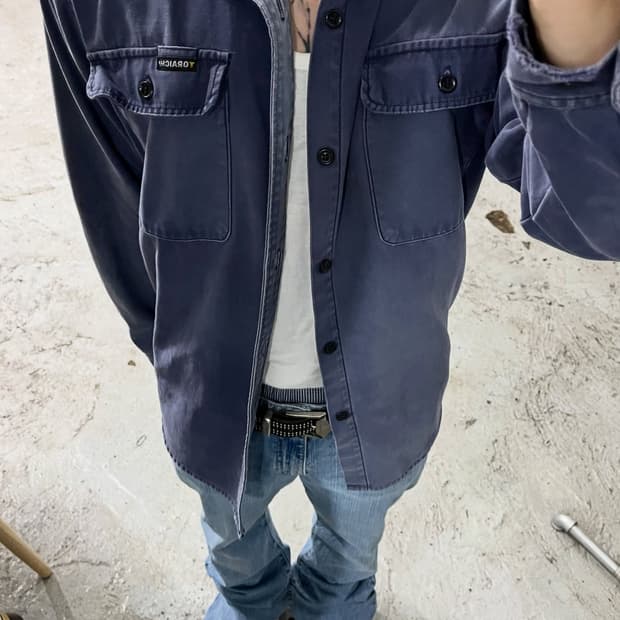 90-00s TORAICHI faded work jacket