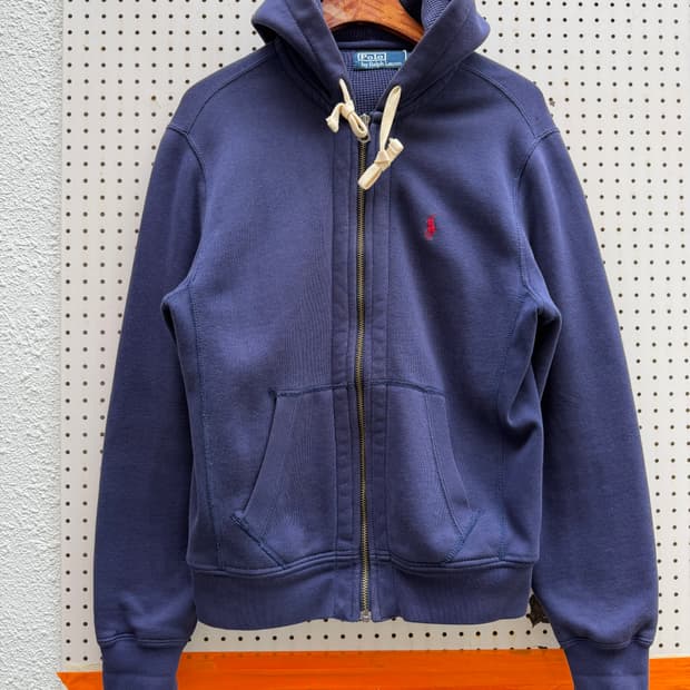 2000s POLO THERMAL HOOD ZIP UP 폴로 써멀후드