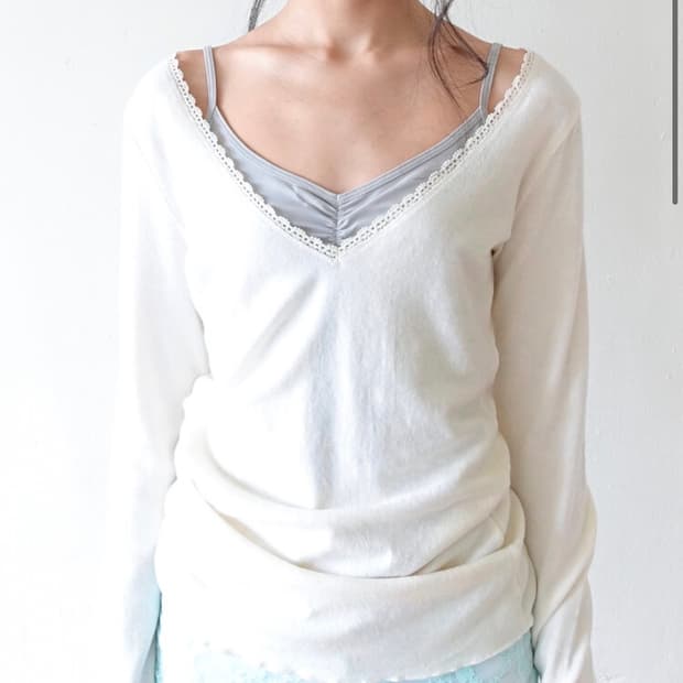 샵페어리 Iris long top cream