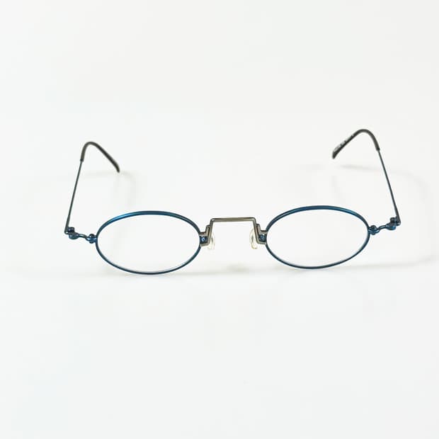 90s VISTAN 투톤 슬림 오벌 와이어 빈티지 안경