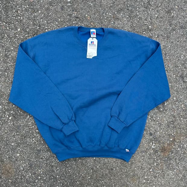 빈티지 90s 러셀 스웻셔츠 데드스탁