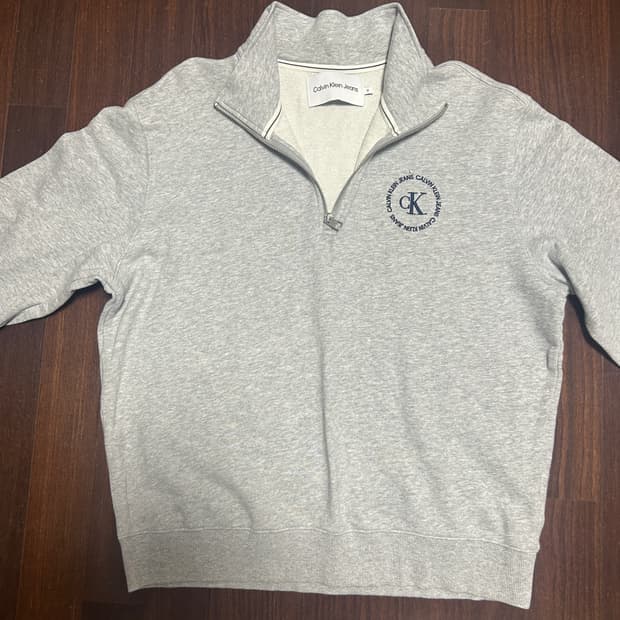 캘빈클라인 하프집업