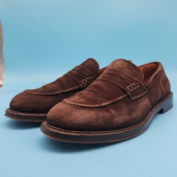 o 로렌조반피 스웨이드 남성로퍼 280