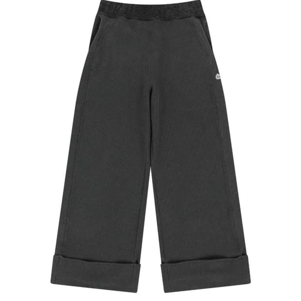 ribbed band pants charcoal