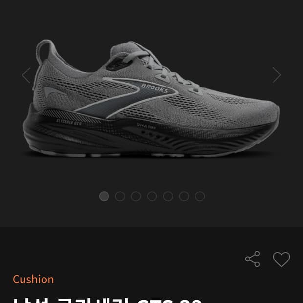 브룩스 글리세린 GTS 22 프라이머 (SUPER WIDE)  260