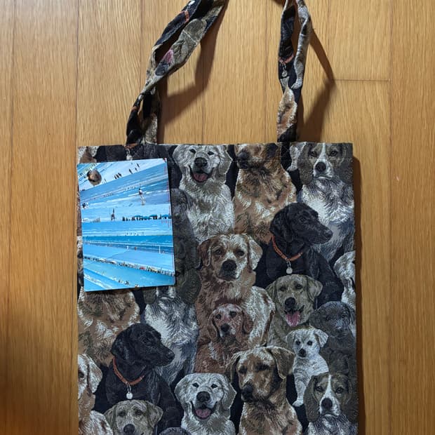 블레스 도그 토트백