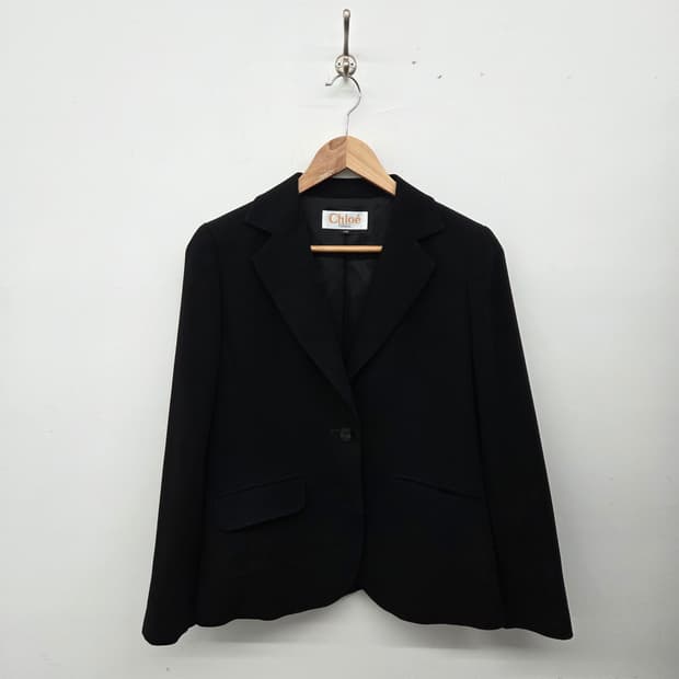 끌로에 블랙 여성 자켓 m