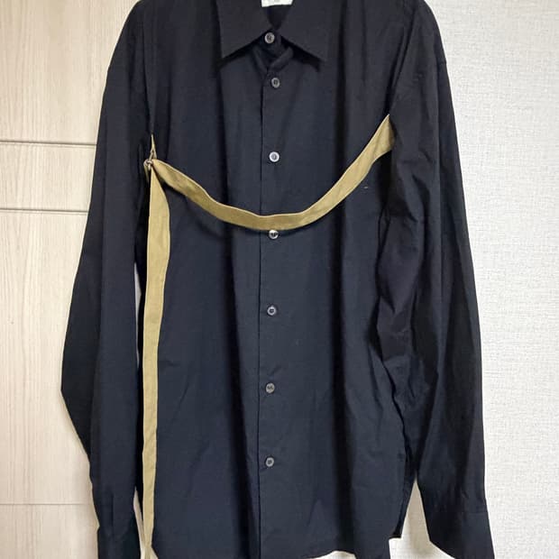 드리스 반 노튼 23FW croom strap shirt