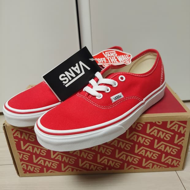 새상품 반스 어센틱 240