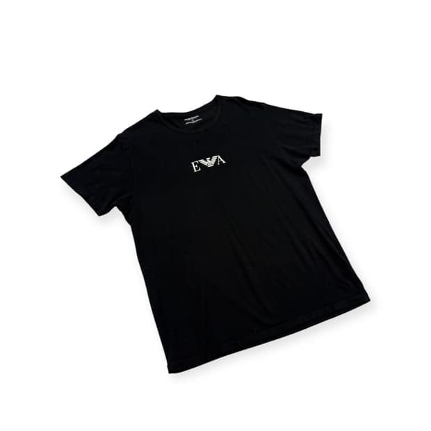 엠포리오 아르마니 로고 티셔츠