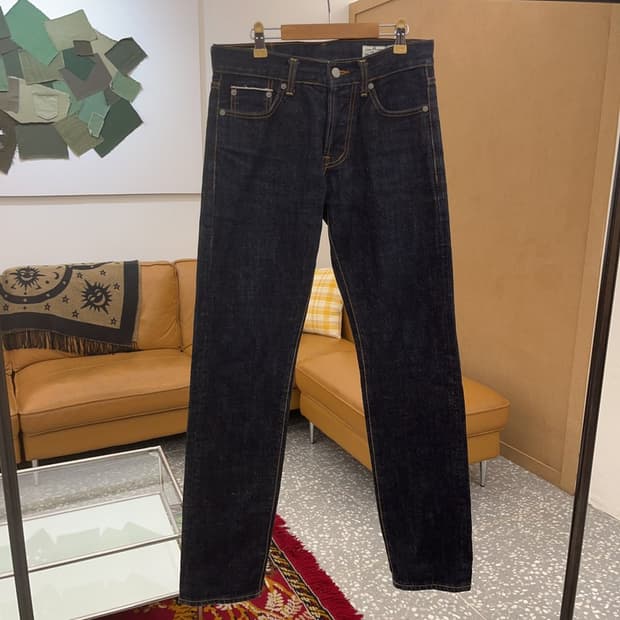 데님 인디고 마스터 셀비지 데님 청바지 30인치 C06051