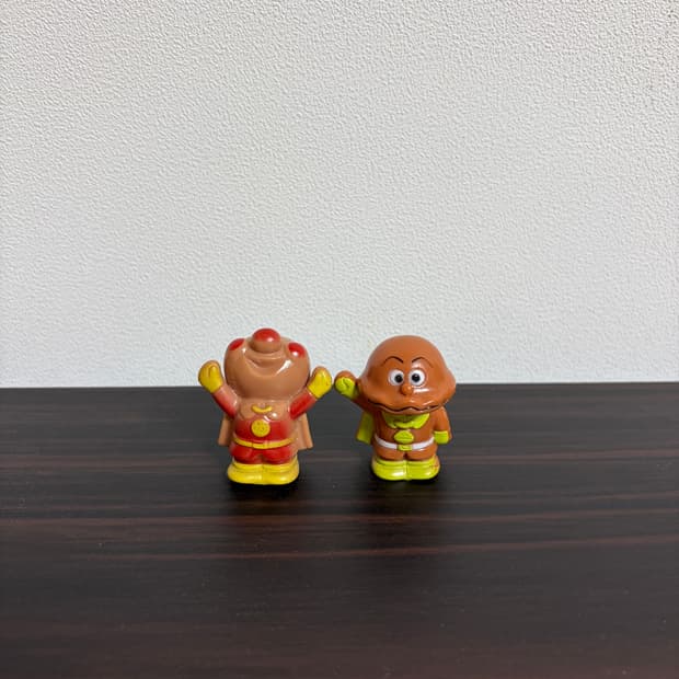 호빵맨 카레빵맨 고전 손가락피규어