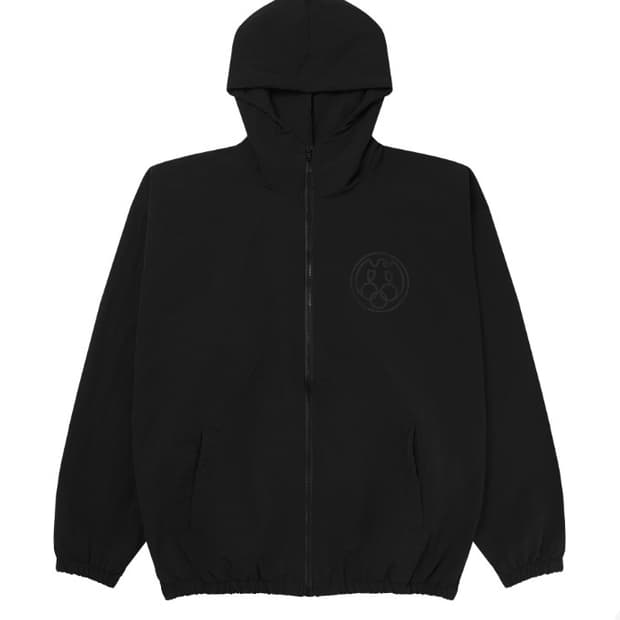 [2] 이지 바람막이 프린팅 블랙