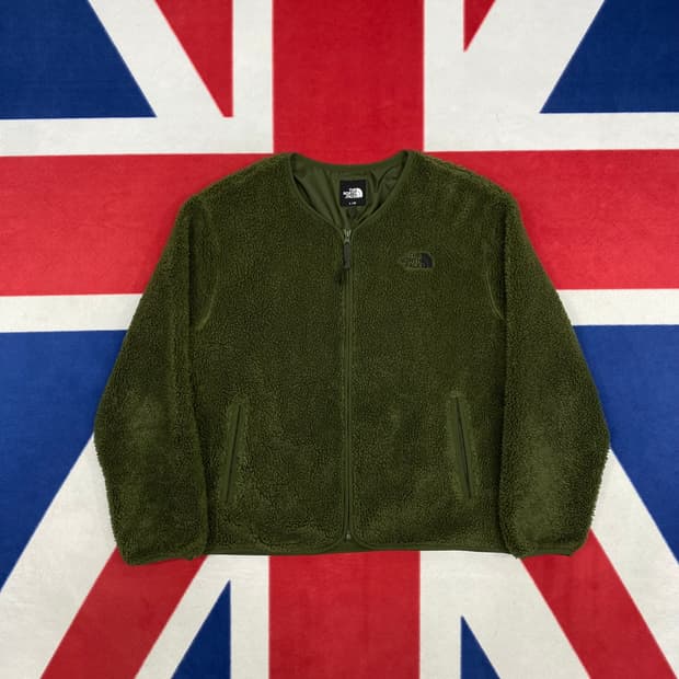 노스페이스 플리스 집업 여성 L 