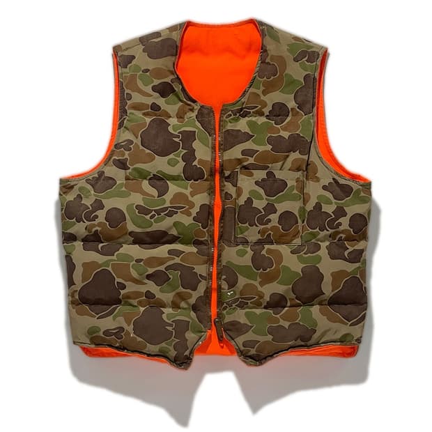 70s Eddie Bauer Duck Camo Vest