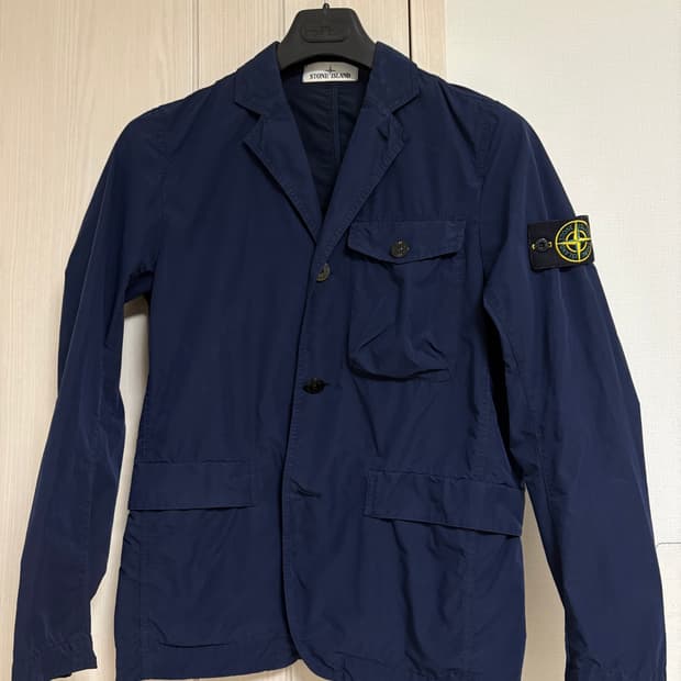 스톤아일랜드 가먼트다잉 블레이저 자켓