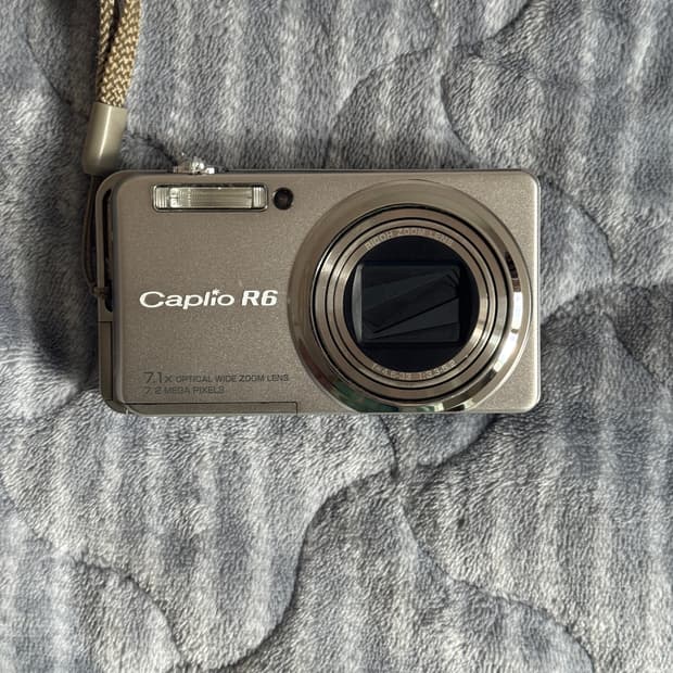 민트급! 리코 카프리오 R6 빈티지 디지털 카메라 디카
