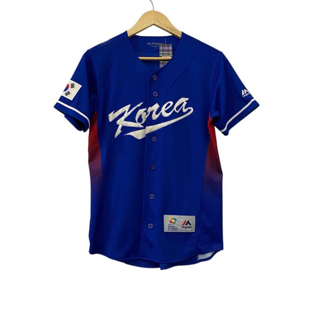 마제스틱 대한민국 야구 국대 2016 오재원 싸인 유니폼(85)