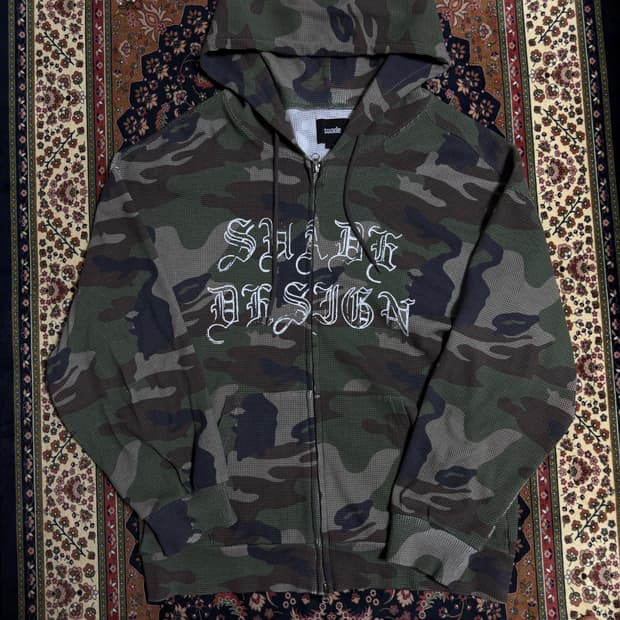 스웨이드 후드집업