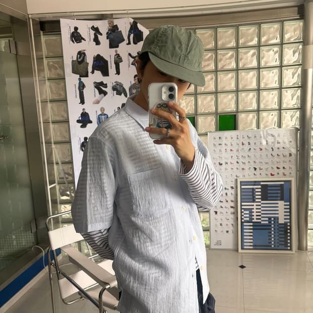 TEXTURED SHIRT 질감이 있는 셔츠