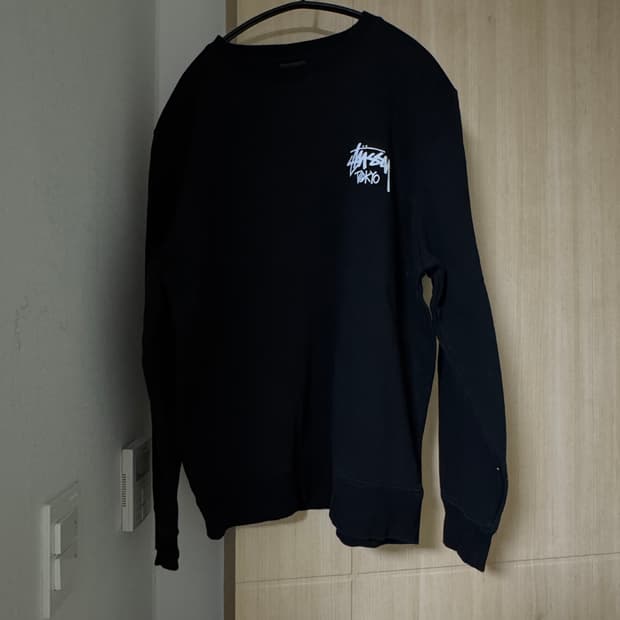 스투시 도쿄 한정 맨투맨 S