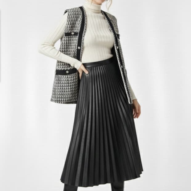 [새상품]maje 마쥬 루렉스 트위드 베스트 55사이즈