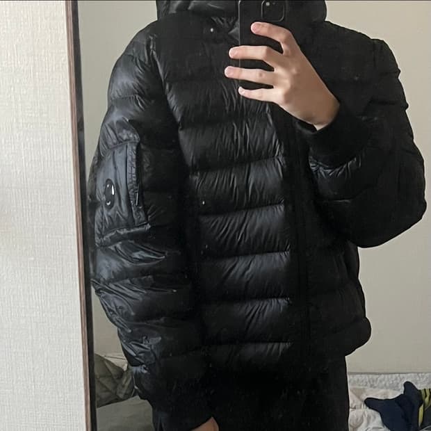 씨피컴퍼니 디디쉘 다운 자켓 블랙 xl