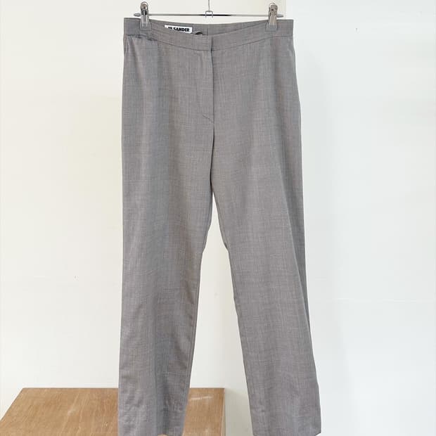 질샌더 그레이 슈르울레 팬츠 