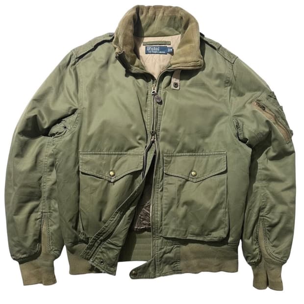 폴로 랄프로렌 90‘s G-8 밀리터리 다운 봄버