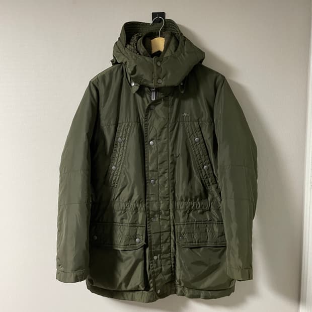 라코스테 남성 2in-1 야상패딩점퍼 105