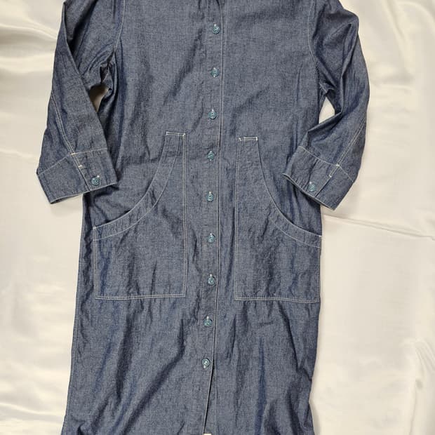 헤리티지플로스데님원피스